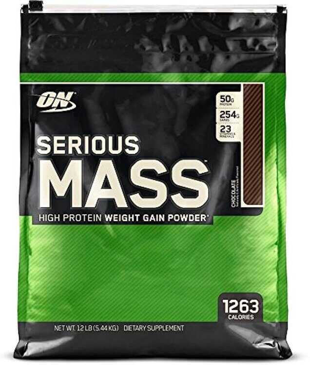 Гейнер Optimum Nutrition Serious Mass 5,4 kg chocolate